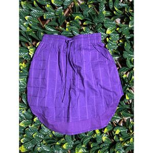 Never a Wallflower Purple Geometric Mini Skirt Size XS NWT